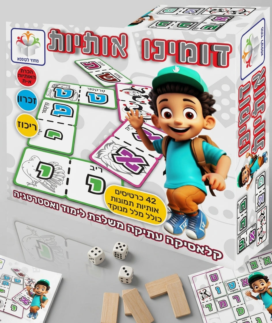 דומינו אותיות