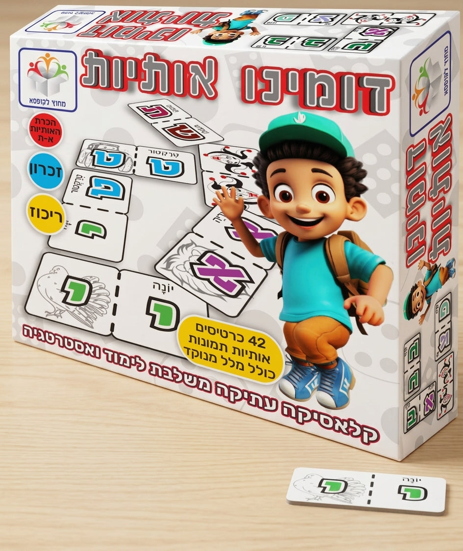 דומינו אותיות