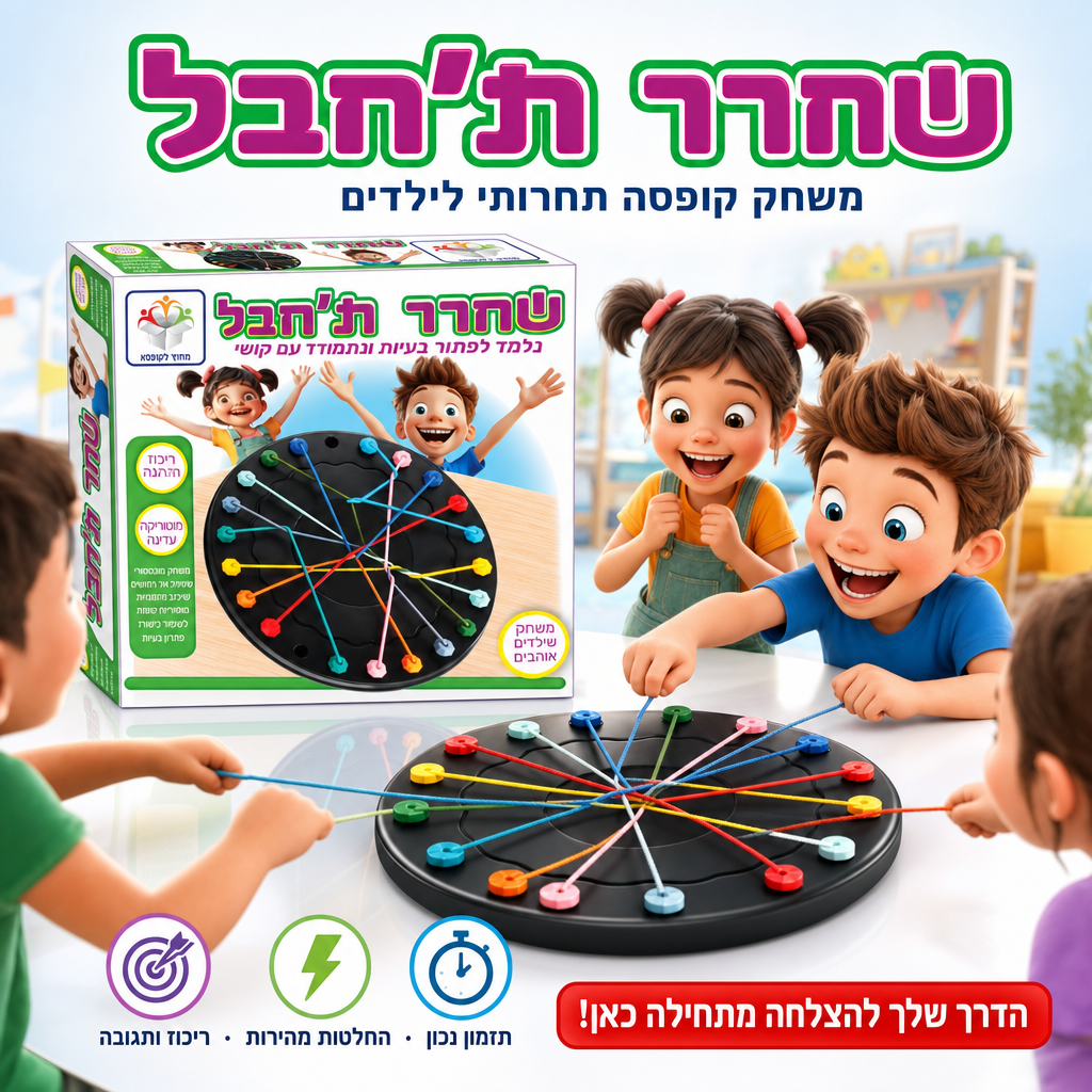 שחרר ת'חבל - משחק קופסה תחרותי