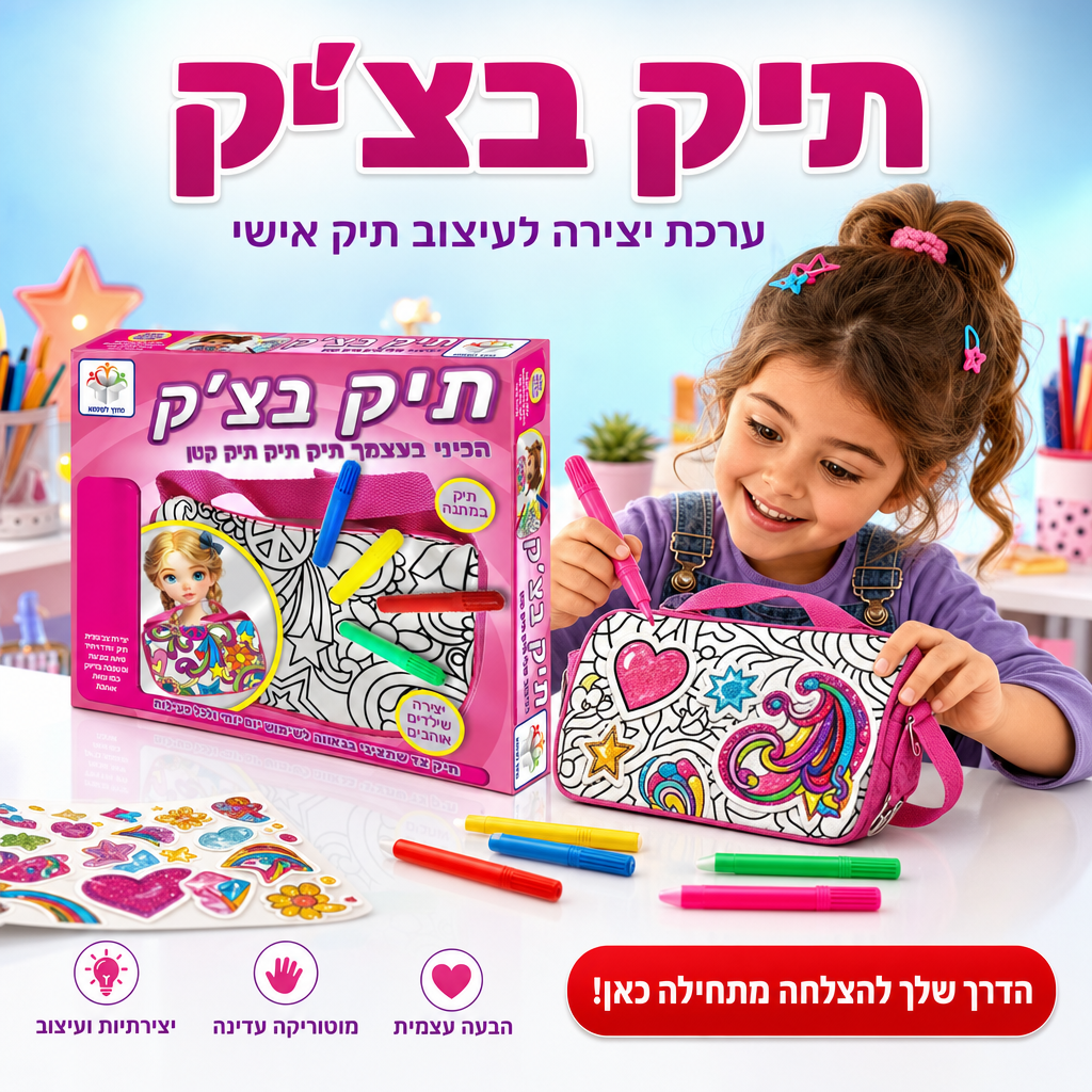 תיק בצ'יק - ערכת עיצוב תיק