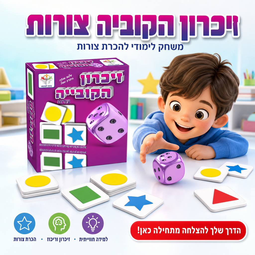 זיכרון הקוביה צורות
